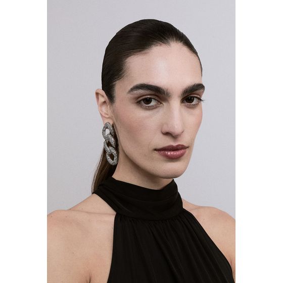 Brinco Light Grume Classics Prata Boho